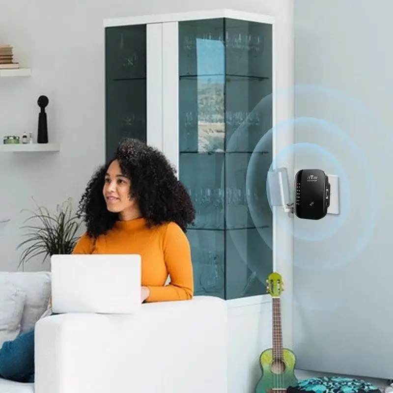 WIFI Repeater High Speed Transmission Network Card Adapter Long Range Wireless WiFi Extender Amplifier Bluetooths WIFI Booster