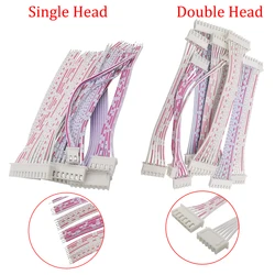 10Pcs JST XH2.54  Female Connector Terminal Cable Pitch 2.54mm Single/Double Head 2-12Pin Plug Jack 26AWG Solder Wire Connectors