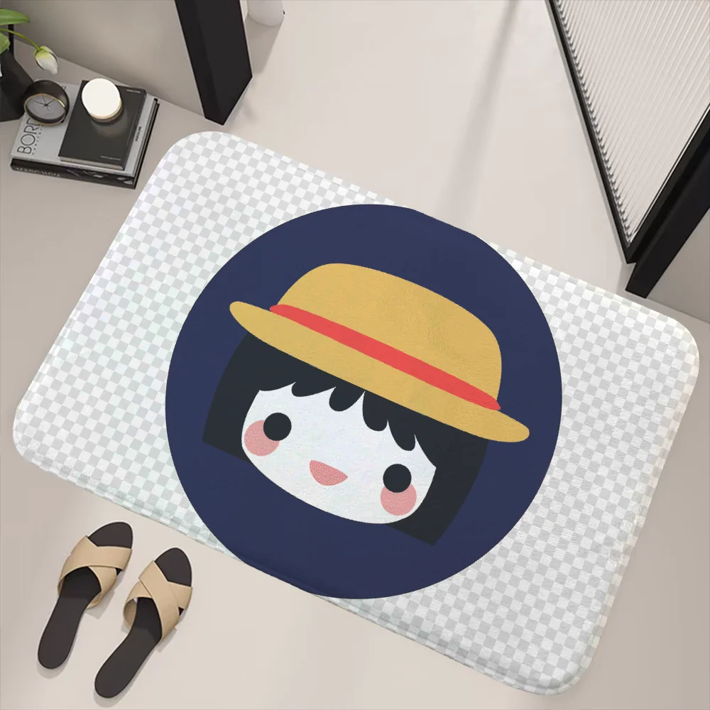 Chibi Maruko-chan Outdoor Doormat Entrance Door House Kitchen Floor Mat Room Rug Welcome Offers Decoration Home Accsessories