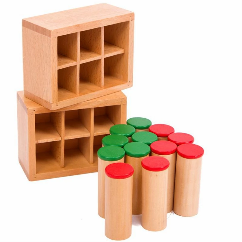 

Montessori Sensory Toys Sound Cylinder Set Montessori Toys For Kids 2 To 4 Years Old Teaching Aid Learning Activities D65Y