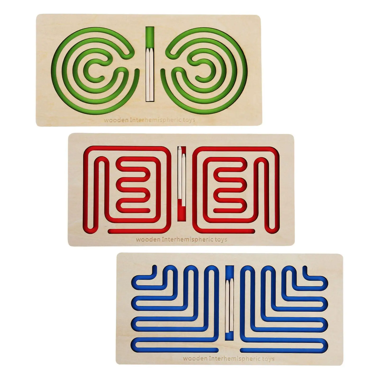 

Maze Board Game Toy Maze Toy Activity Board Reusable Sensory Toy, Left and Right Brain Development Toy for Party Favor, Kids