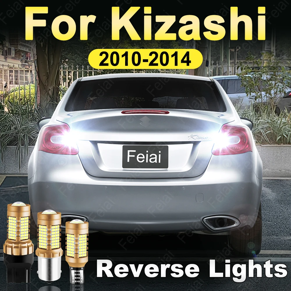 

Светодиодные фонари заднего хода для Suzuki Kizashi 2010 2011 2012 2013 2014, аксессуары для тюнинга Kizashi, задний фонарь, супер яркий