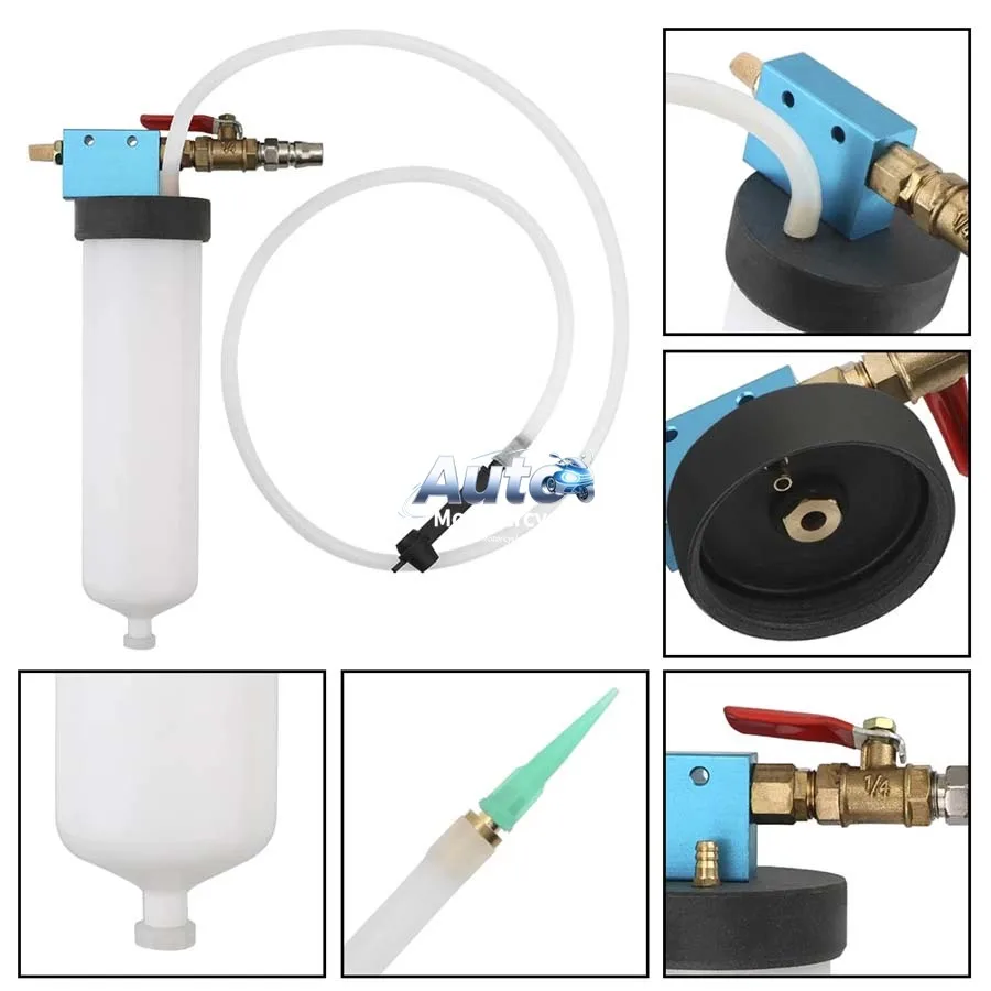 1PC  Oil Pump Oil Bleeder Empty Exchange Drain Kit Universal Car Brake Fluid Oil Change Tool Hydraulic Clutch