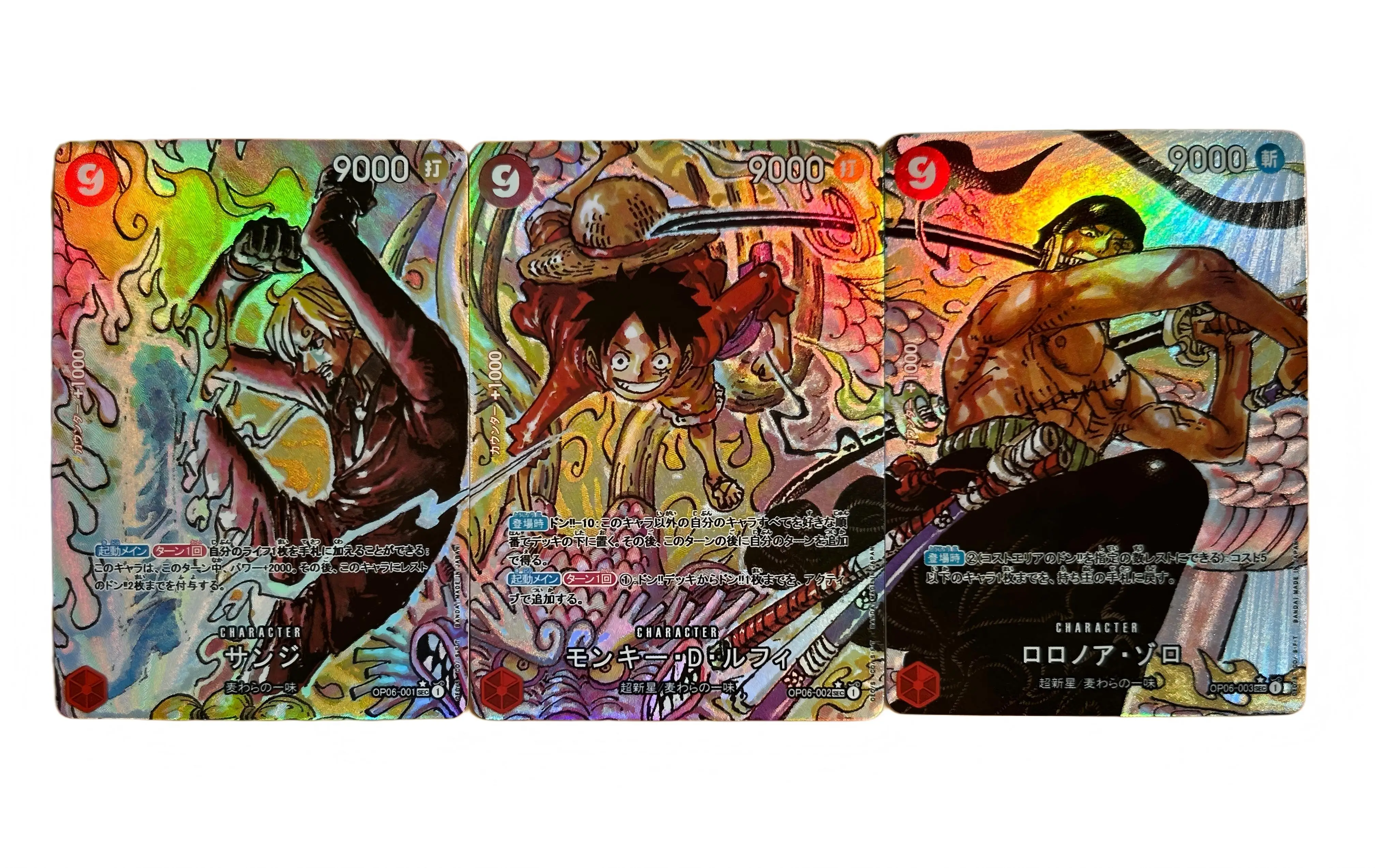 Anime Cosplay Name - Conjunto de Cartas DIY One Piece