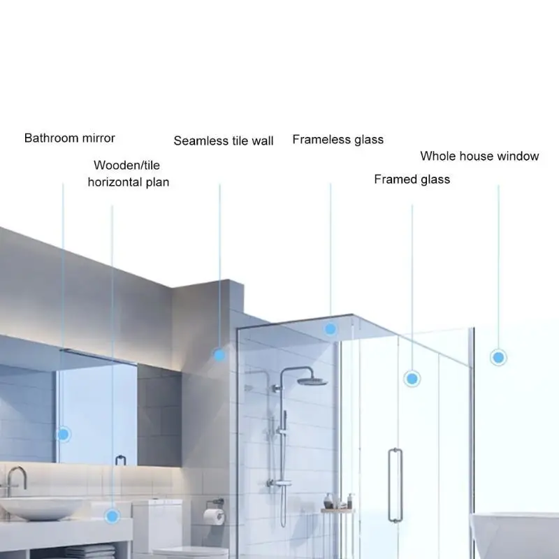   Window Cleaning Robot Intelligent Cleaning with Double Water Sprays Technology