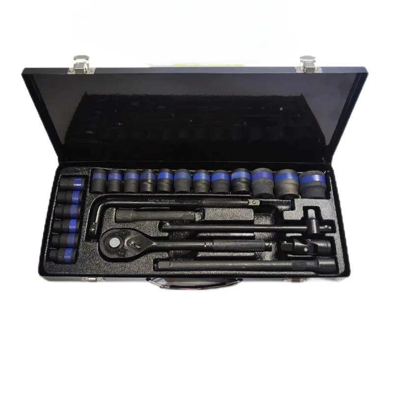 

SXLL 24 Hot Sale 1/2 Inch Driver Home Car Repair Tools Car Repair Sleeve Wrench Combination Set