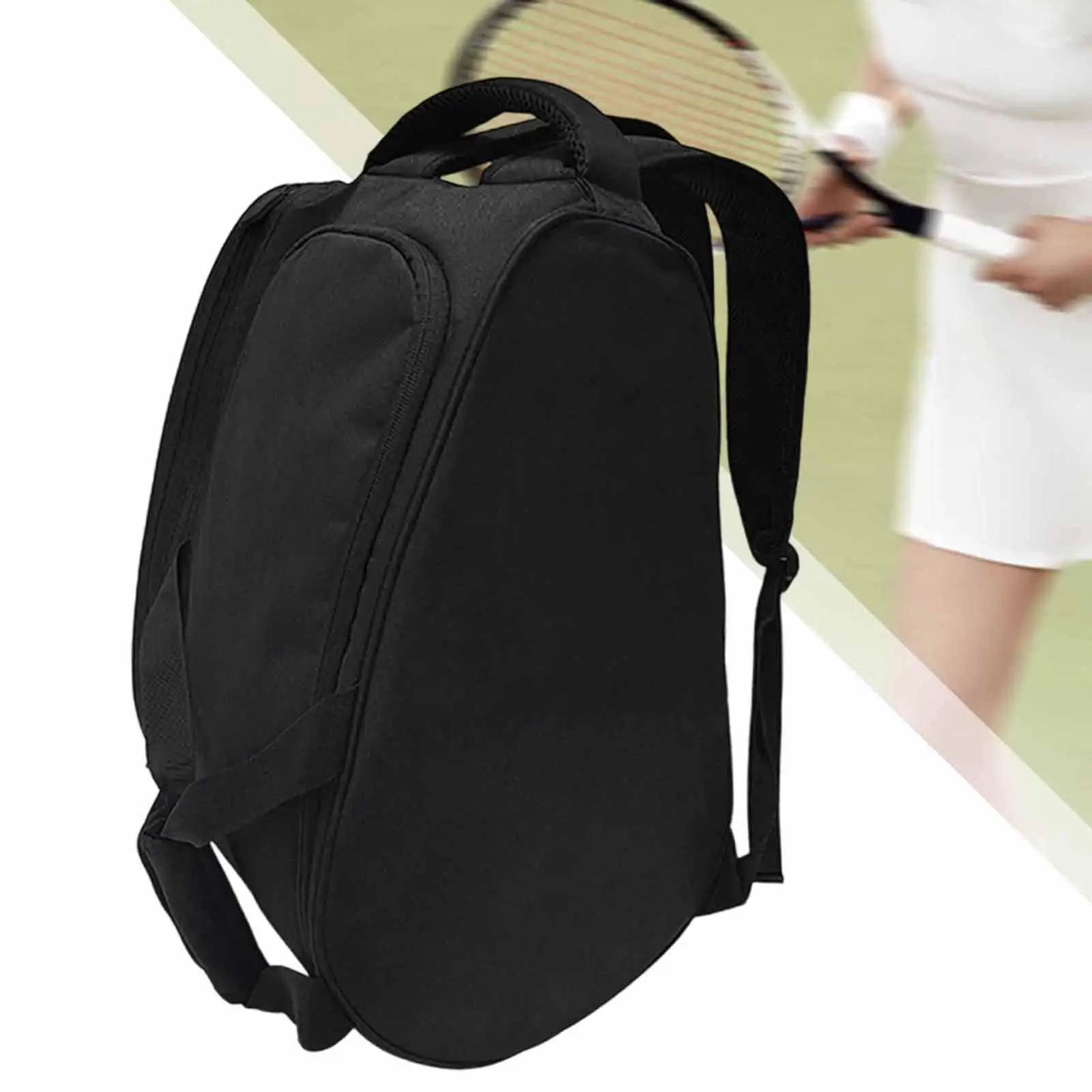 

Теннисный рюкзак для фитнеса и спорта с отделением для обуви, сумка для переноски, большая вместительная сумка для ракеток для мячей, аксессуары для пиклбола