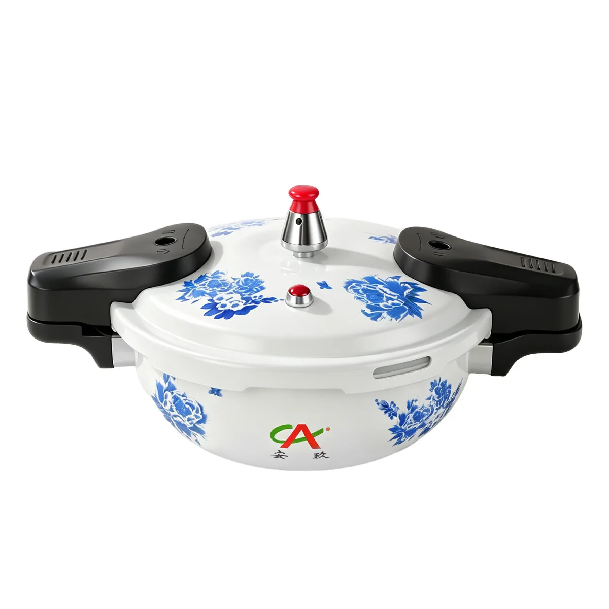 Commercial Mini Explosion Proof Pressure Cooker Aluminum Alloy Rotary Lid Oysters Fish Head Gas Induction Compatible