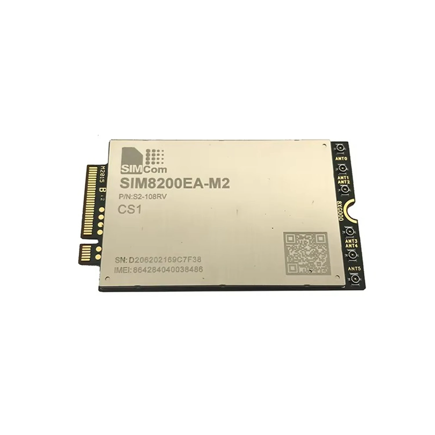 

SIMCOM SIM8200EA-M2 5G Module M.2 R15 NSA/SA Sub-6G 100% Brand New Original Faster Than SIM7600E SIM7500 EM20-G EC25