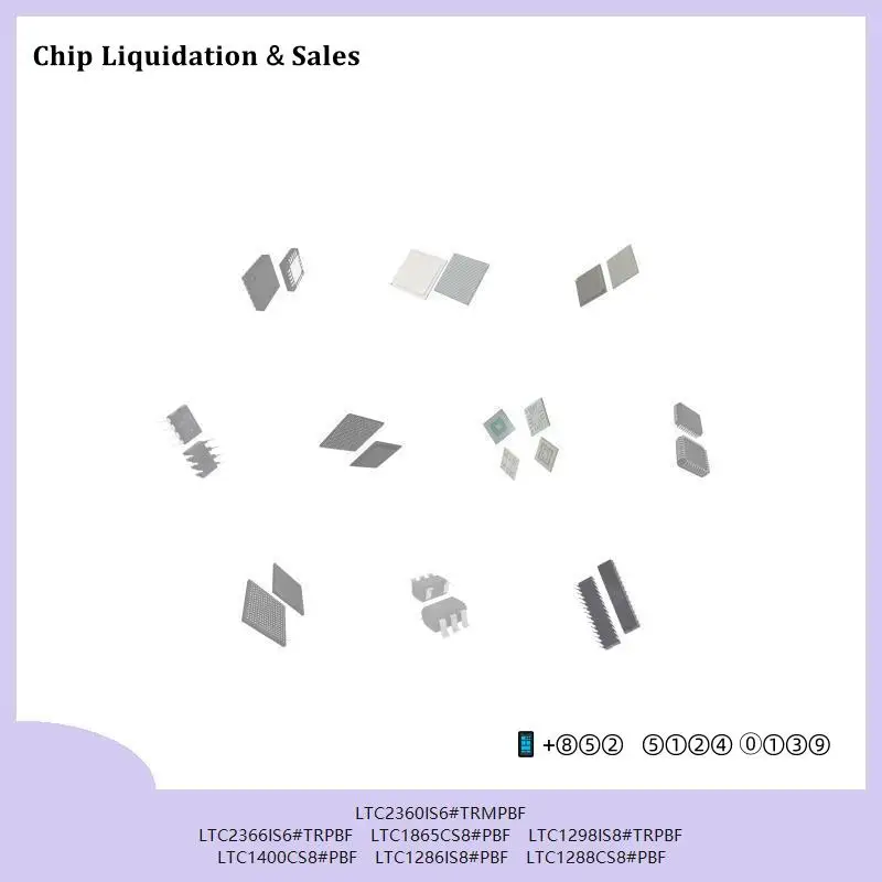 chip chip Integrated circuit chip MCU chip LTC2360IS6#TRMPBF LTC2366IS6#TRPBF LTC1865CS8#PBF LTC1298IS8#TRPBF LTC1400CS8#PBF