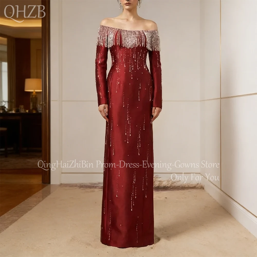 

Customized New In Beads Long Evening Dresses for Special Occasions Elegant Floor-Length Mermaid Women Gala Party Dress 2026