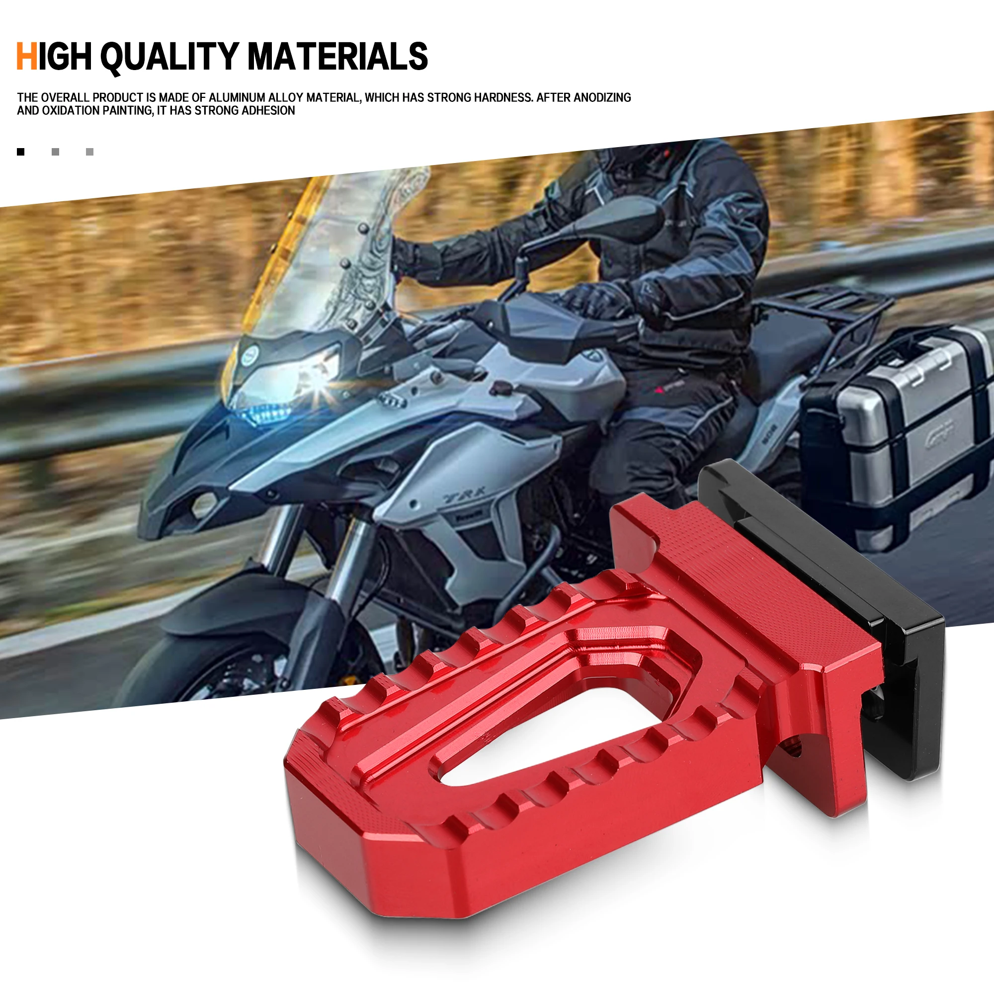 

Motorcycle TRK 702X Accessories Rear Foot Brake Lever Pedal Enlarge Extension Peg For Benelli TRK702 TRK702X TRK 702