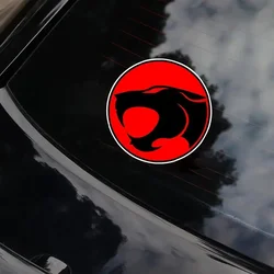 Red and Black Panther Sticker for Car, Laptop, and Windows - PVC Material