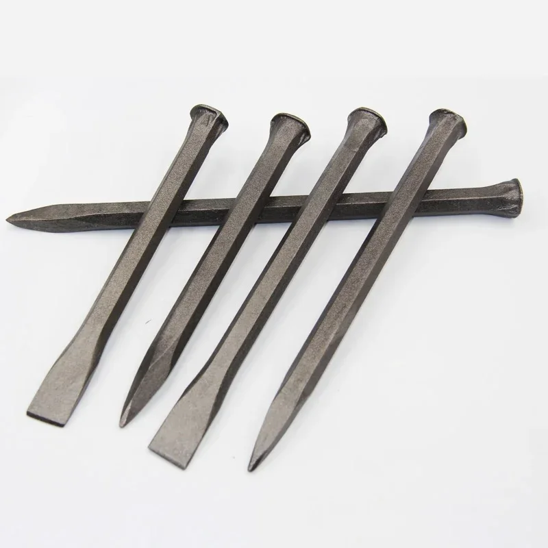 Hardened High Carbon Steel Masonry Chisel Stone Cement Concrete Sculpture Engrave Crafts Hand Tools Wood Carving