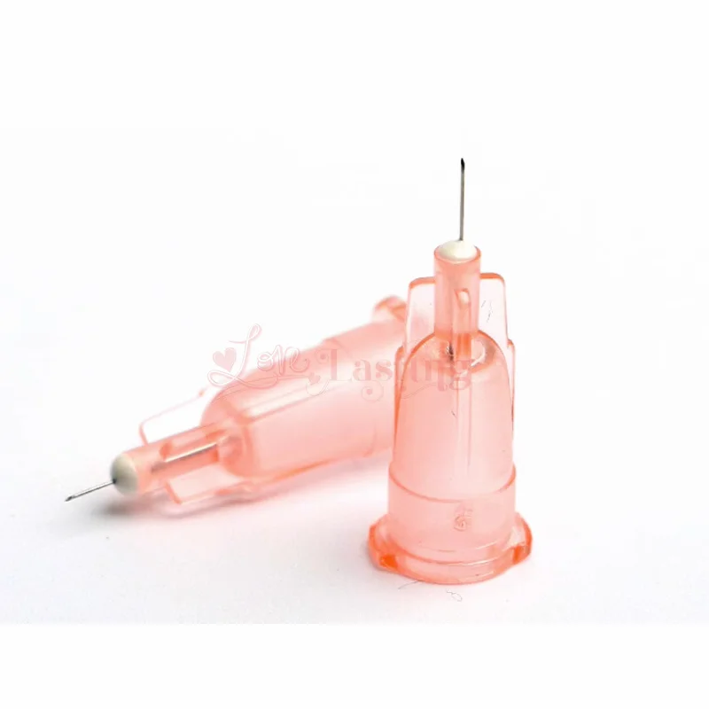 31G 4mm 6mm Disposable 27G 29G 13mm 30G 32G 34Gx1.5mm Plastic Medical Beauty Painless Small Needle Sterile Injector Micro Tattoo