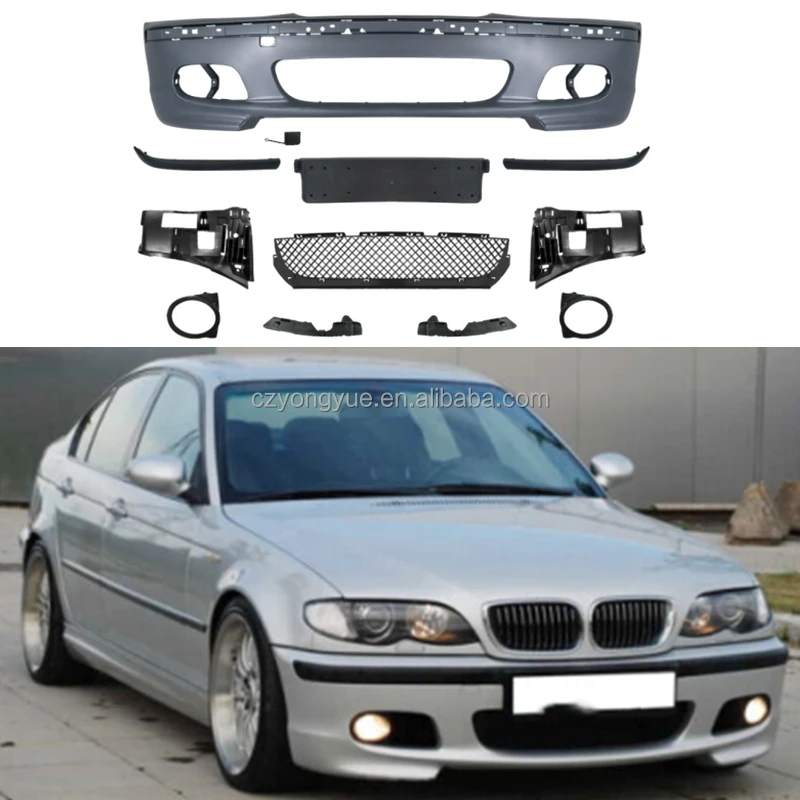 

Dream Garage Car Front Bumper Wide GTR Bodykit M Tech Wide Facelift Mtech Body Kit For 3 Series E46 Coupe 318i 325i 320d 330