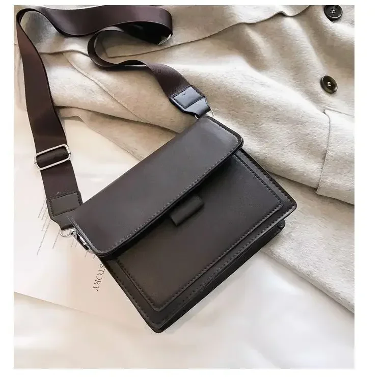 Women's PU Leather Crossbody Bag Image 16