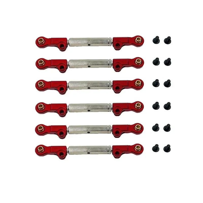 

FOR 1/10 MJX Hyper Go 10208 V2 Little Monster Remote control car parts Metal upgrade parts Pull Rod