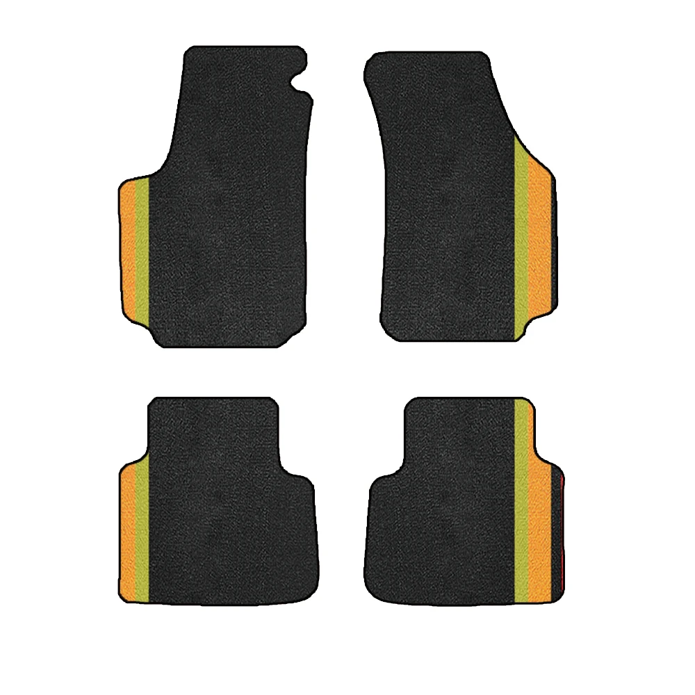 For Skoda Kamiq 2019–2025 NW4 Car-Specific Mats Floor Mats Waterproof Non-Slip Car Mats With Buttons Full Set Car Accessories