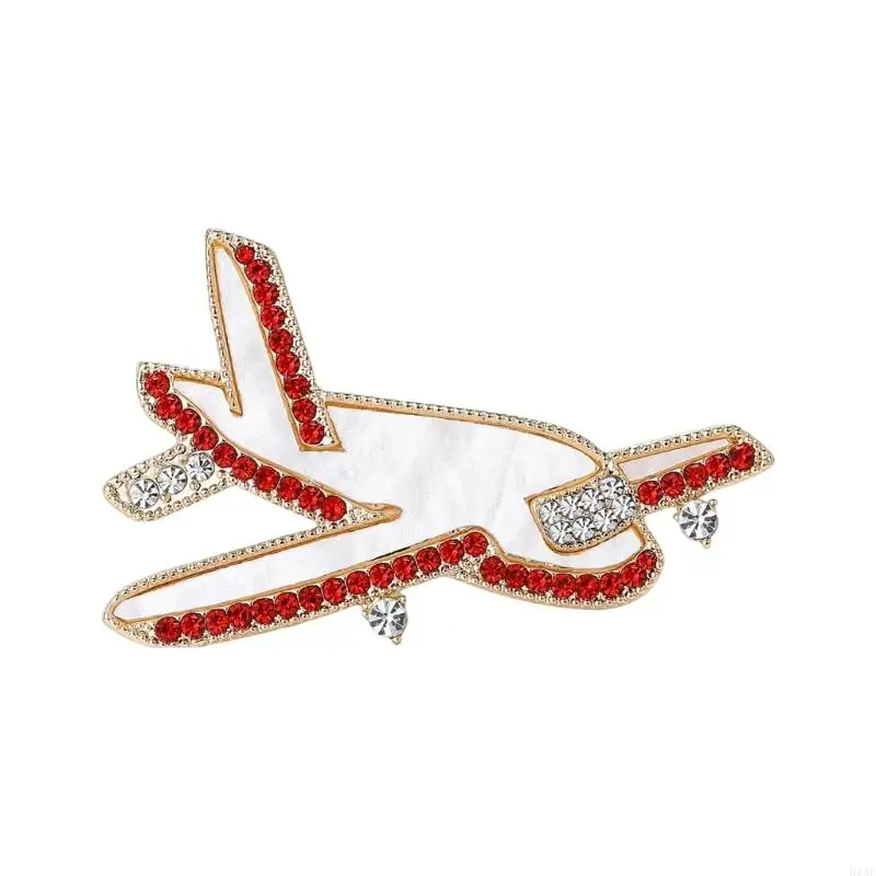 91AF Jet Plane Brooch Featuring 3D Shell Design And Sturdy Metal Construction For Daily Wear