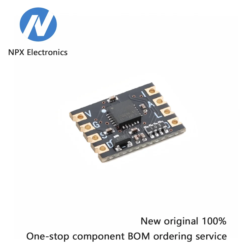 Modul akselerasi 3-sumbu dan giroskop elektronik 3-sumbu ZY-MPU-6050 untuk sensor sudut dan postur 6DOF