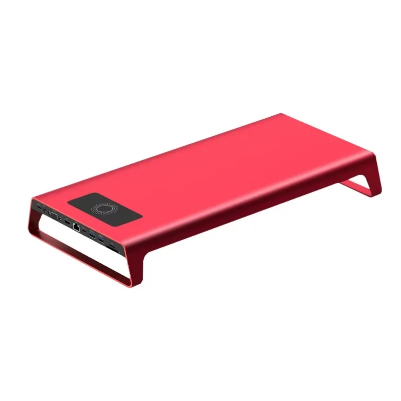 Hub USB C 11 en 1 avec chargeur sans fil pour MacBook, adaptateur HDMI 4K, lecteur de carte SD/TF, port de chargement PD