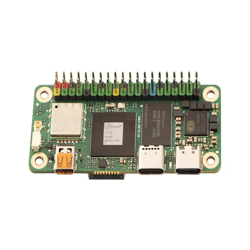 Chipboard Radxa Cubie A7z Pi Zero Size Sbc Features Based on Powerful Allwinner A733 Cortex-a76/a55 Soc 16gb RAM Wifi 6