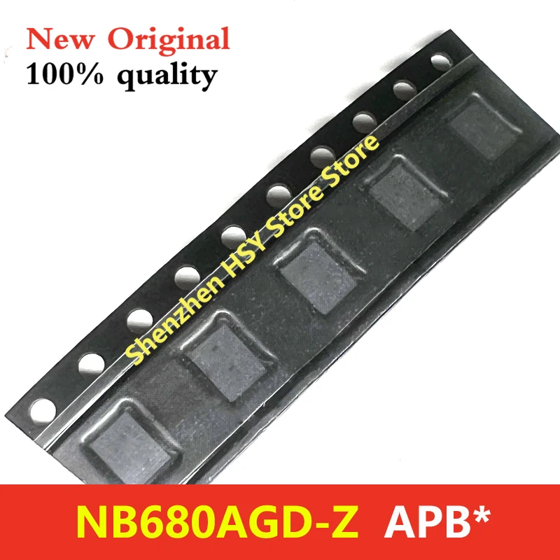 (5 pezzi)100% nuovo NB680AGD-Z NB680A NB680AGD (APBF APBE APBG APB*) QFN-12