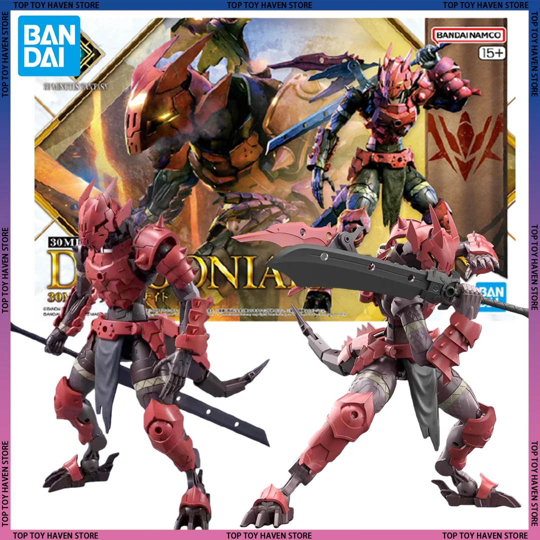 

In Stock Bandai 30 Minutes Fantasy Dragoniaknight Model Kit Anime Fighter Action Figure Assembly Robot Toy Gift