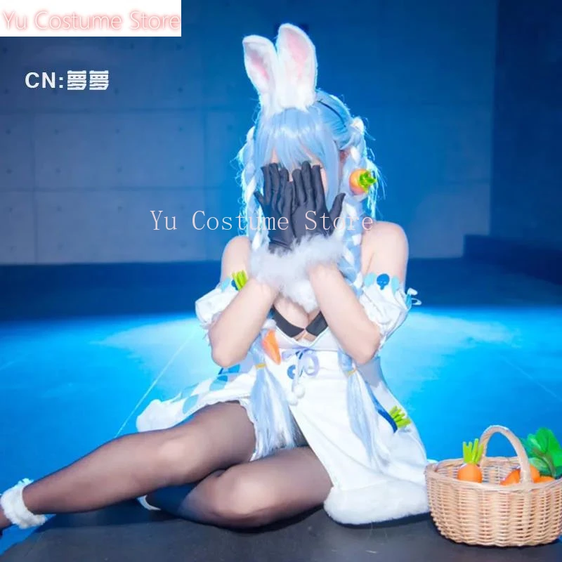 Anime Vtuber Hololive Usada Pekora Bunny Girl Mooie Spel Pak Uniform Cosplay Kostuum Halloween Pasen Outfit Vrouwen