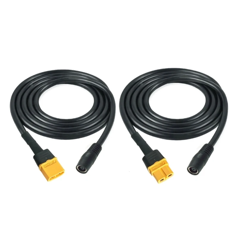 XT60 To DC7909 Female Power Cable 14AWG Copper Wire For Solar Generator Portable Power Station With 3 Length Option F19E