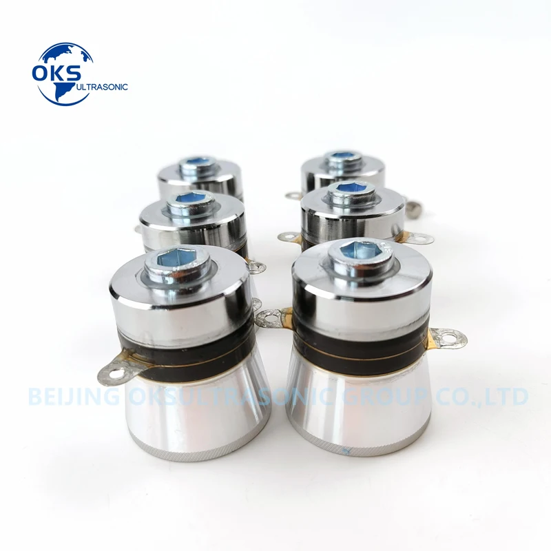 40KHZ 60W PZT4 بالموجات فوق الصوتية للماء بالموجات فوق الصوتية للغسالة بالموجات فوق الصوتية