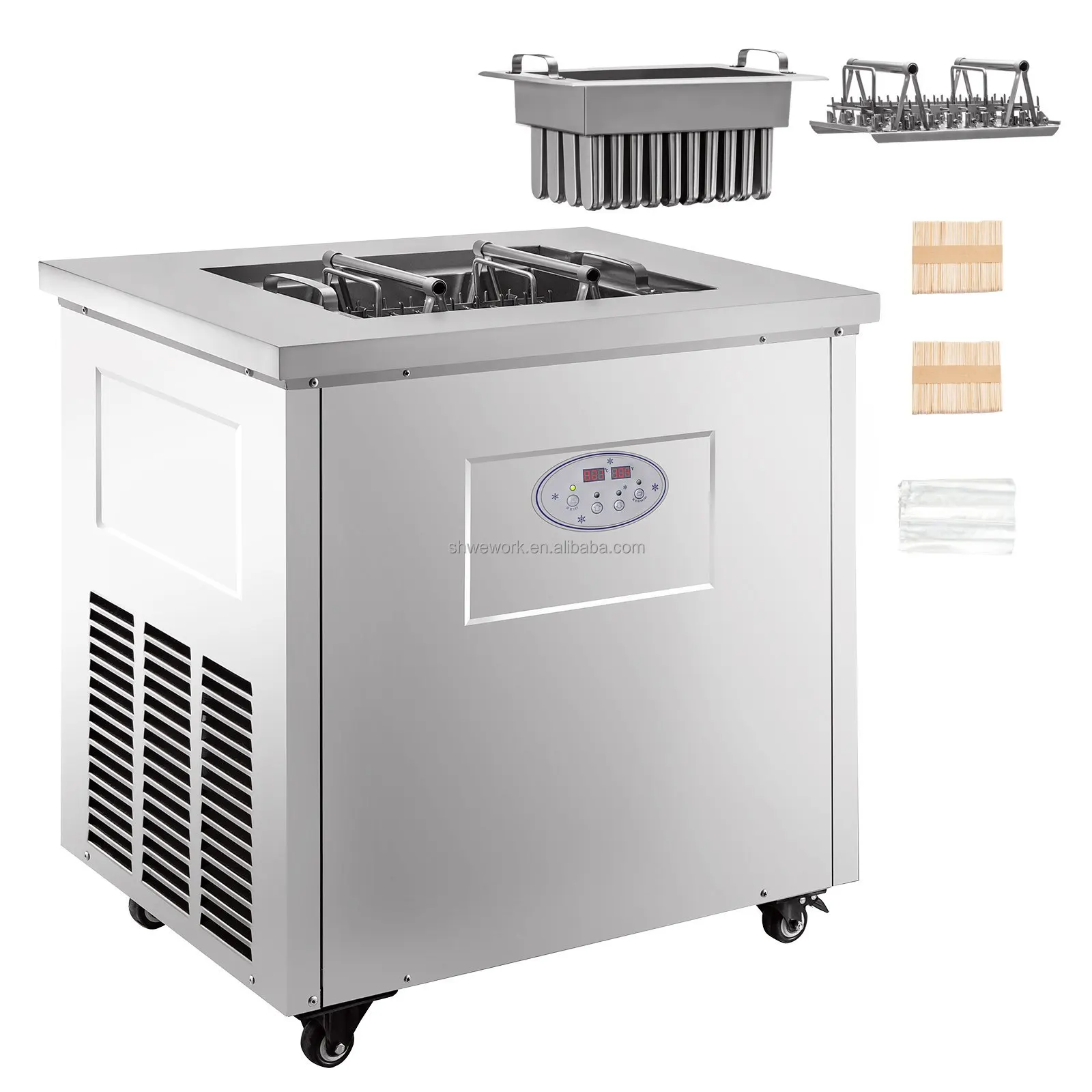 

WeWork Commercial Ice Lolly Popsicle Making Machine /Stick Pop Maker Price/ Stick Ice Cream Machine