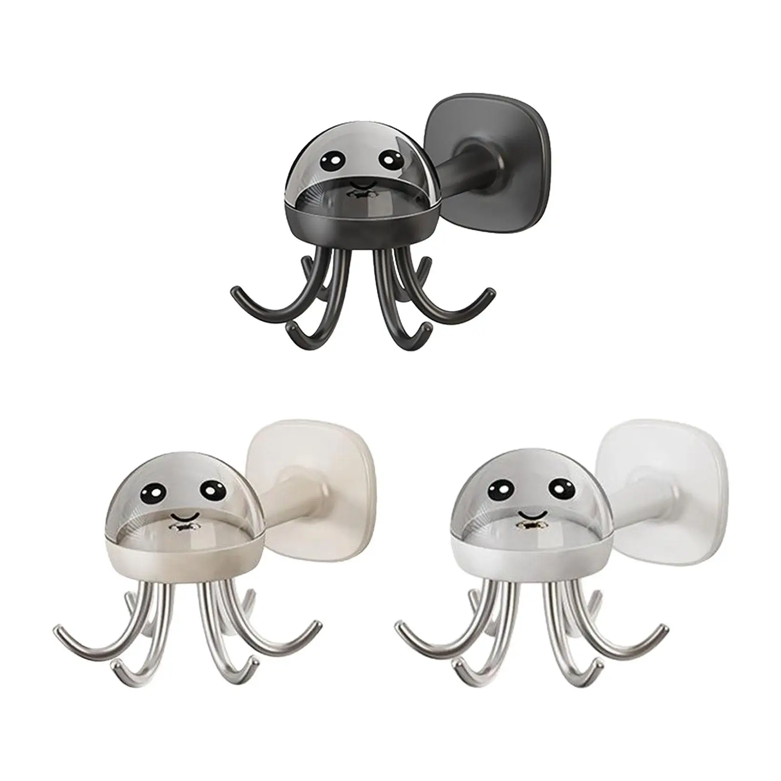 

Kitchen Rotating Hooks 360 Degree Rotating Organizer Hanging Utensil Holder Hooks for Home Bathroom Office Kitchen Gloves