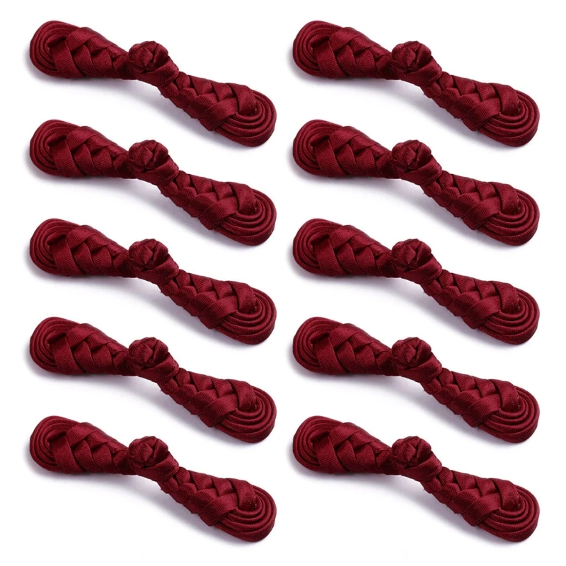 Trung Quốc Sườn Xám Buttons10 Cặp Dây Tự Làm Thủ Công Phong Cách Quốc Gia Quần Áo Thả Con Tàu