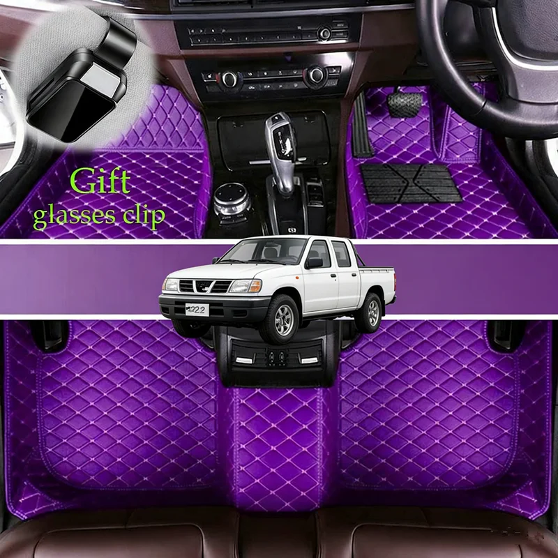 

Custom For Nissan D22/Navara D22/NP300 Pickup 1997–2016 Car Floor Mats Car Accessories Carpets Covers Left /Right Hand Drive