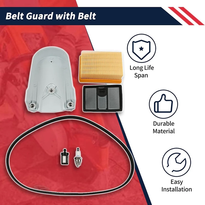 ab34-belt-guard-for-ts800-concrete-cut-off-saws-cut-off-saw-parts-kit-with-belt-air-filter-fuel-filter-for-spark-plug