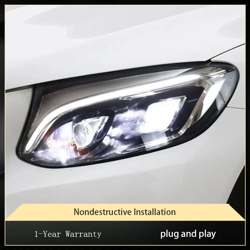 

Передняя фара для Benz GLC W253, головная Модель 2016, 2017, 2018, 2019