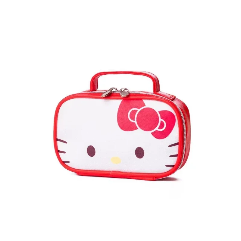 Kawaii Cosmetic Bag Toiletry Bags Kawaii Hello Kitty My Melody Cinnamoroll My Melody Kuromi Makeup Case Cosmetics Organizer Gift