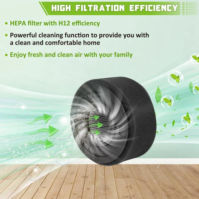 4PCS 2037913 Bissell Powerforce Compact Cleanview Helix 터보 진공 청소기 교체 필터 세트 용/32R9 필터