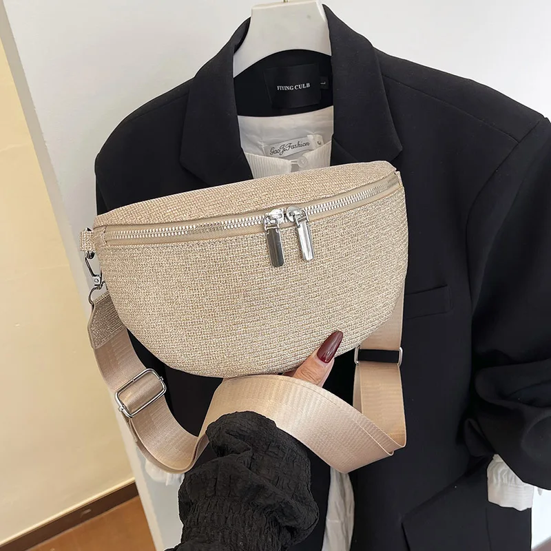 

2026 Качественные нейлоновые нагрудные сумки, женские поясные сумки, модные простые сумки-бананки, повседневные дорожные женские сумки через плечо, сумки для телефона