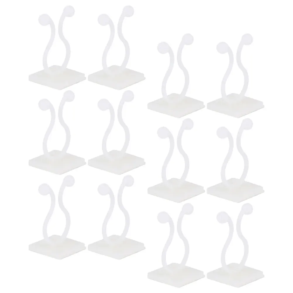 100 stücke Grüne Pflanzen Halter Harz Wand Clips Für Klettern Pflanzen Selbstklebende Reben Befestigungs Clips Garten Unterstützung Indoor Outdoor