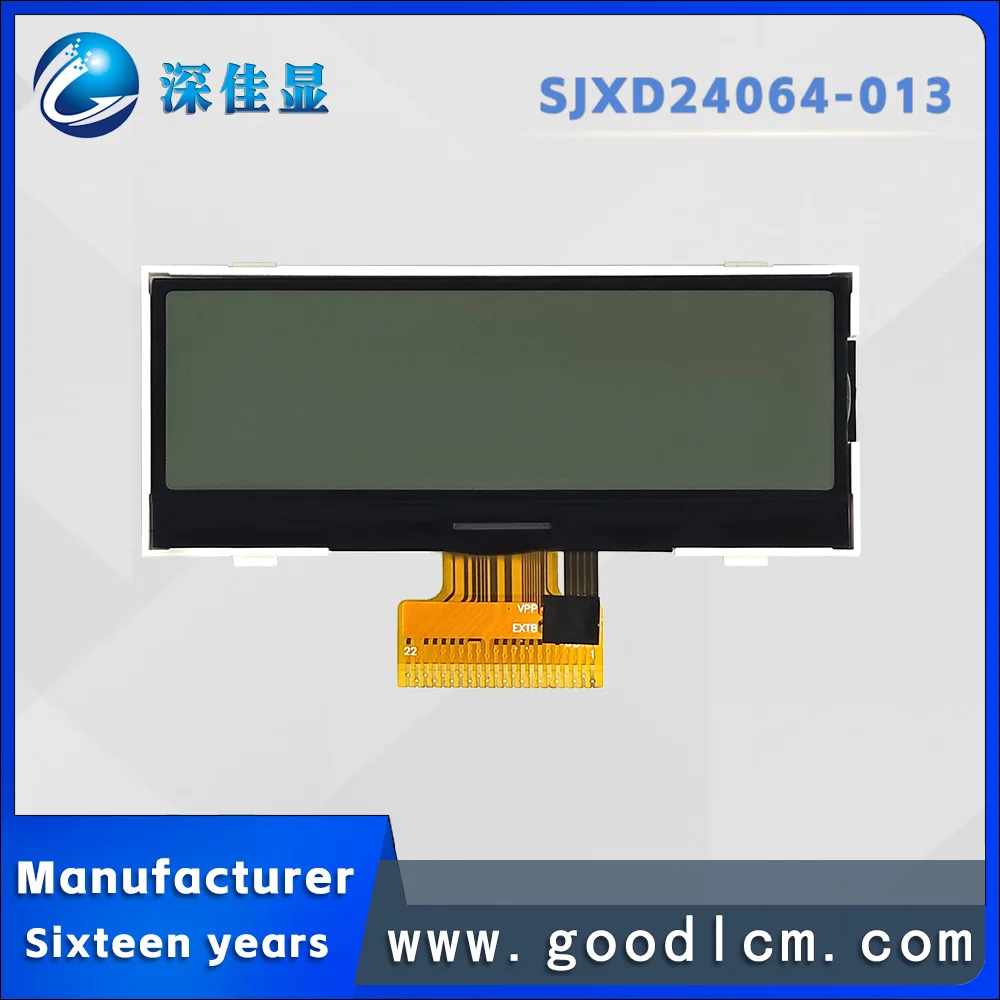 Port série parallèle LCD 240*64 contrôle industriel écran LCD RGN rétro-éclairage SJXD24064-013 graphique matrice de points LCD module ST75Matte