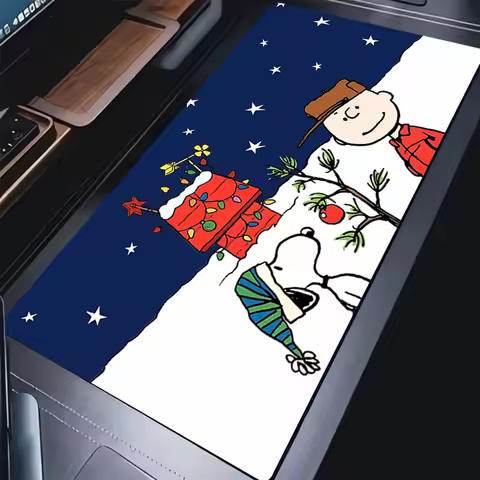 Mouse Pad Game Rubber Mini Pc Keyboard Laptop Computer Speed Cartoon S-snoopy Cute Desk Mat Gaming Acessories Senior Mousepad