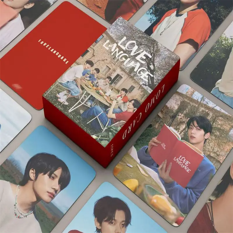 

55 шт., новый альбом Idol Boy, студийные фотокарточки, высококачественные ломо-карты HUENINGKAI TAEHYUN BEOMGYU SOOBIN YEONJUN, подарки для фанатов