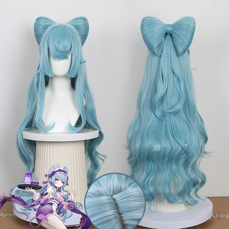 

Genshin Impact Юмакики Мизуки Косплей Парик Аниме Волосы Роза Чистые Парики