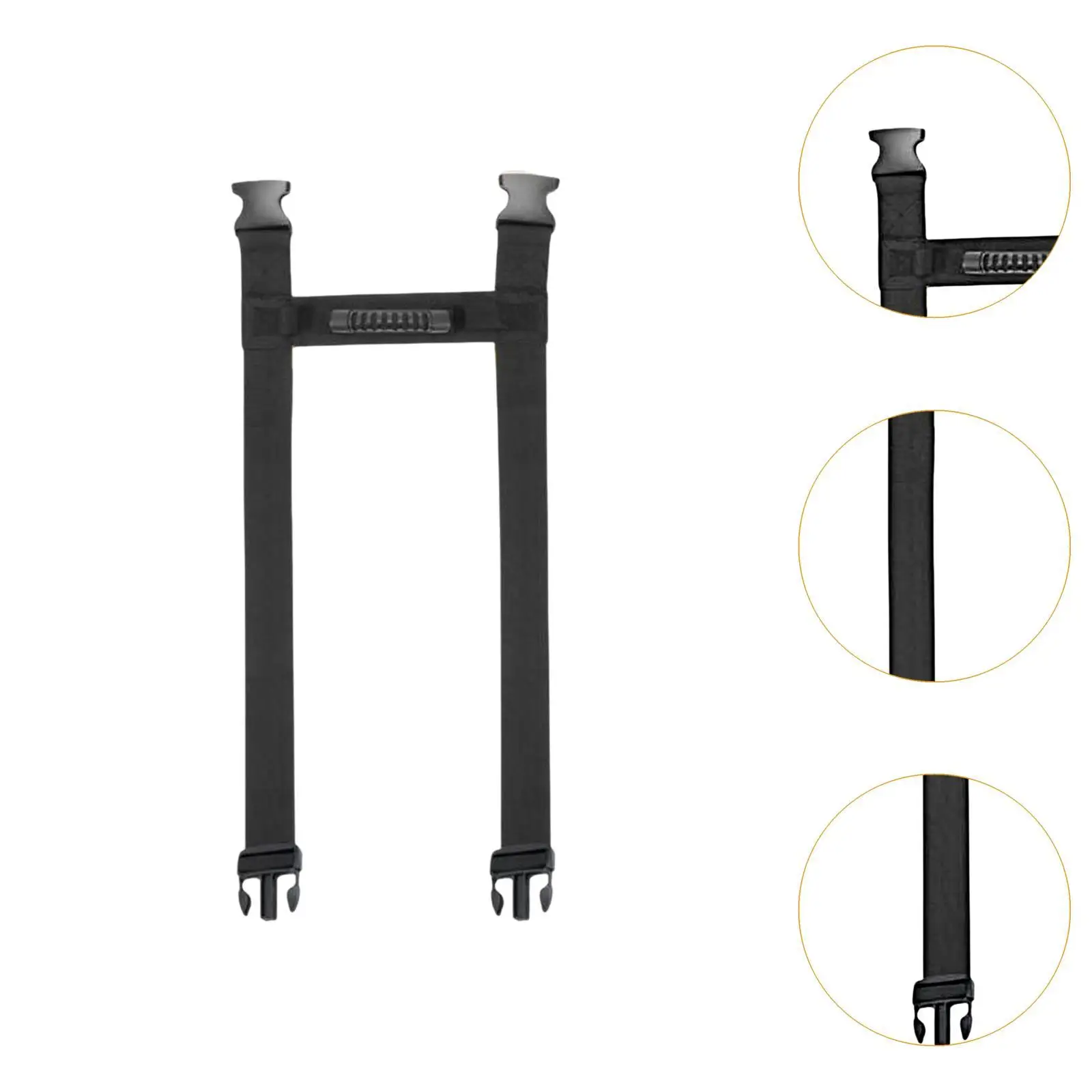 Carrying Strap with Handle Strong Load Capacity Black Portable Carry Strap