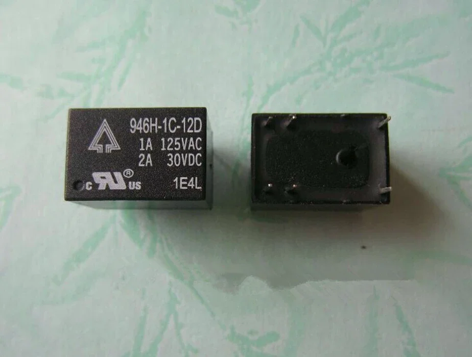 50PCS 946H-1C-5D 946H-1C-9D 946H-1C-12D 946H-1C-24D 2A 125VAC 30VDC 946H 5VDC 9VDC 12VDC 24VDC 946 946H-1C SPDT Relay