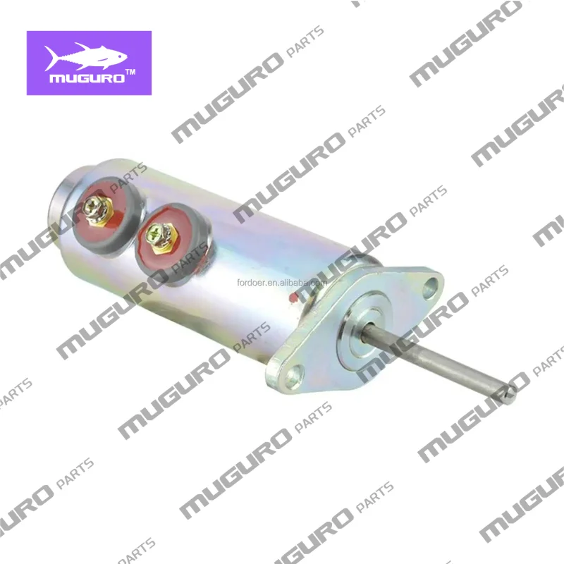 New Fuel Solenoid 6T-4122 6T4122 for CAT 3306B  3406B Engine