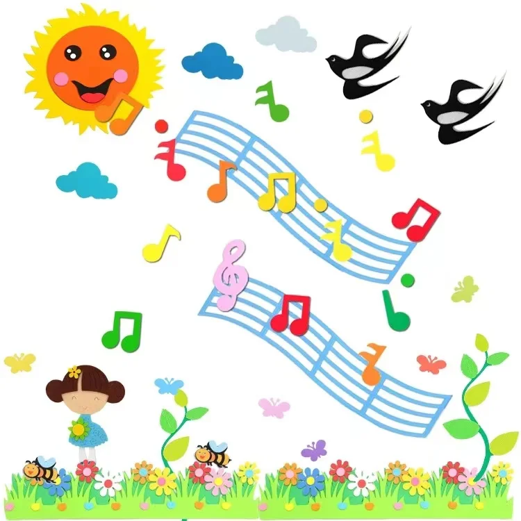 إيفا رغوة كرافت ثلاثية الأبعاد الجدار ملصق الديكور رياض الأطفال مدرسة تخطيط ثقافة السبورة تخطيط بيئة المدرسة المنزلية